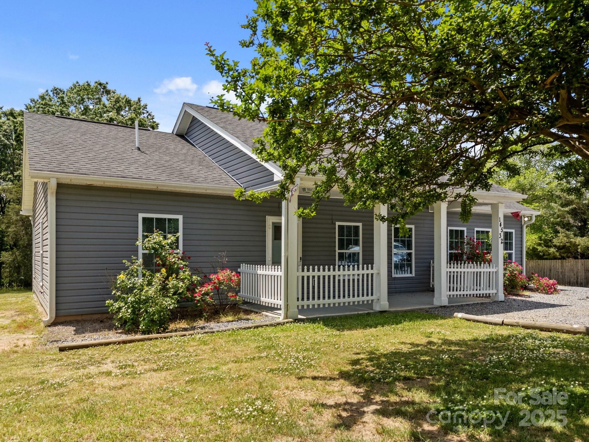 Property Photo: 14532 E Rocky River Road NC 28036