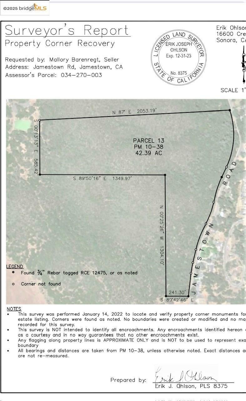 Property Photo: 18900 Jamestown Road CA 95370