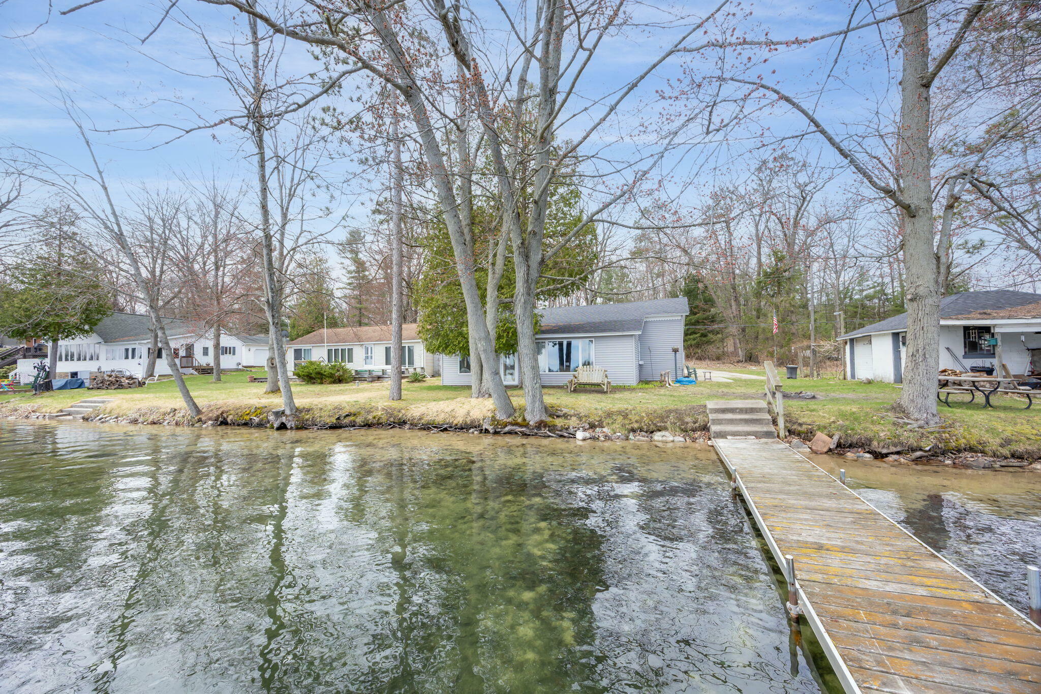 Property Photo:  9206 W School Section Lake Drive  MI 49332 