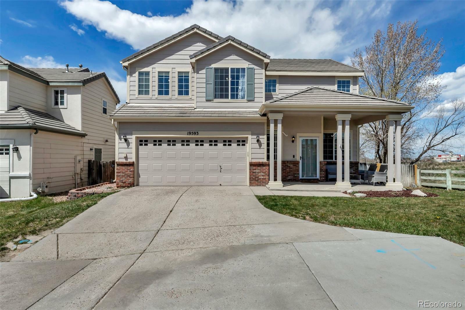 Property Photo: 19593 E Hollow Creek Drive CO 80134