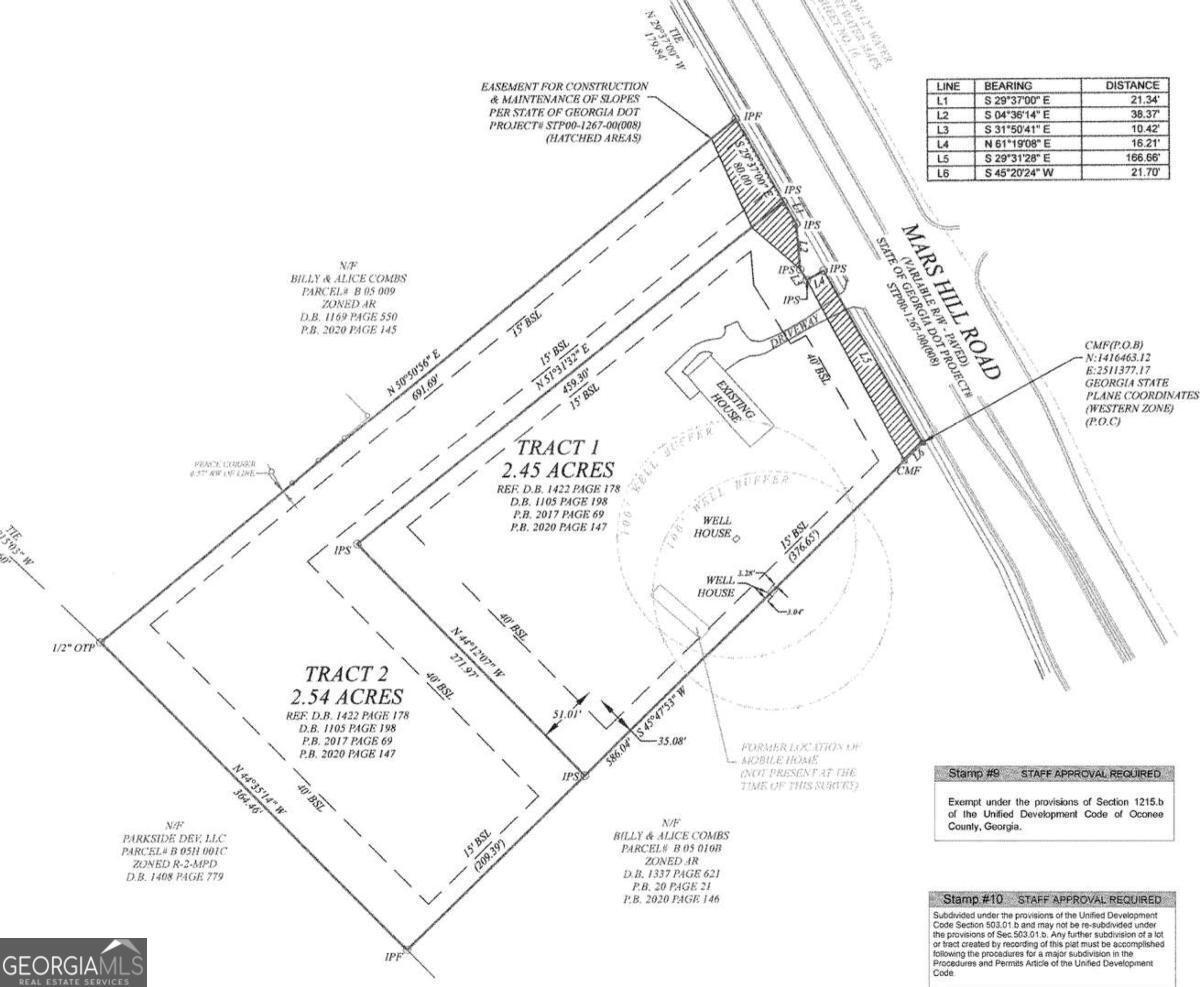 Property Photo: 1941 Mars Hill Road GA 30677