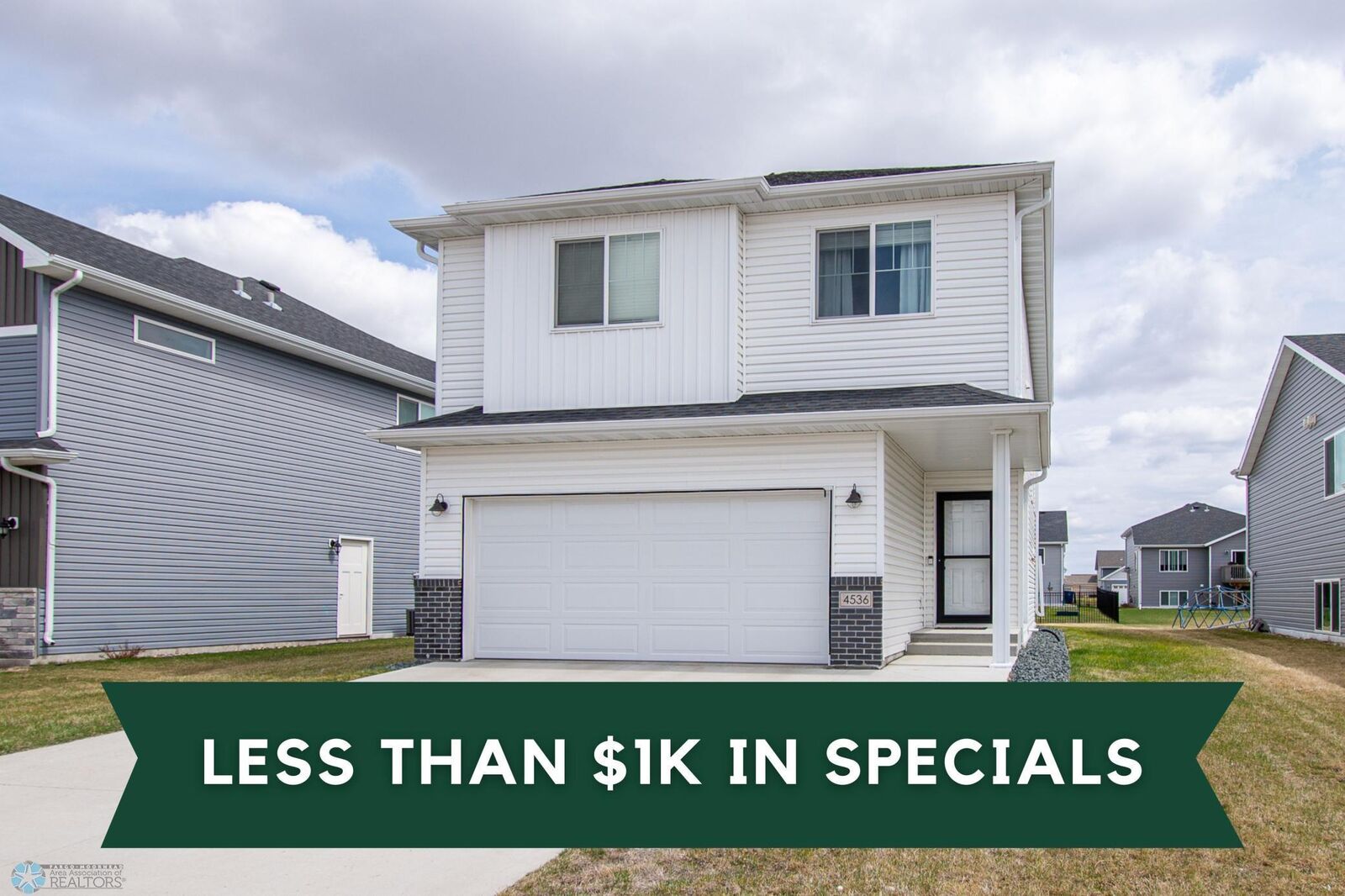 Property Photo:  4536 12th Street S  MN 56560 