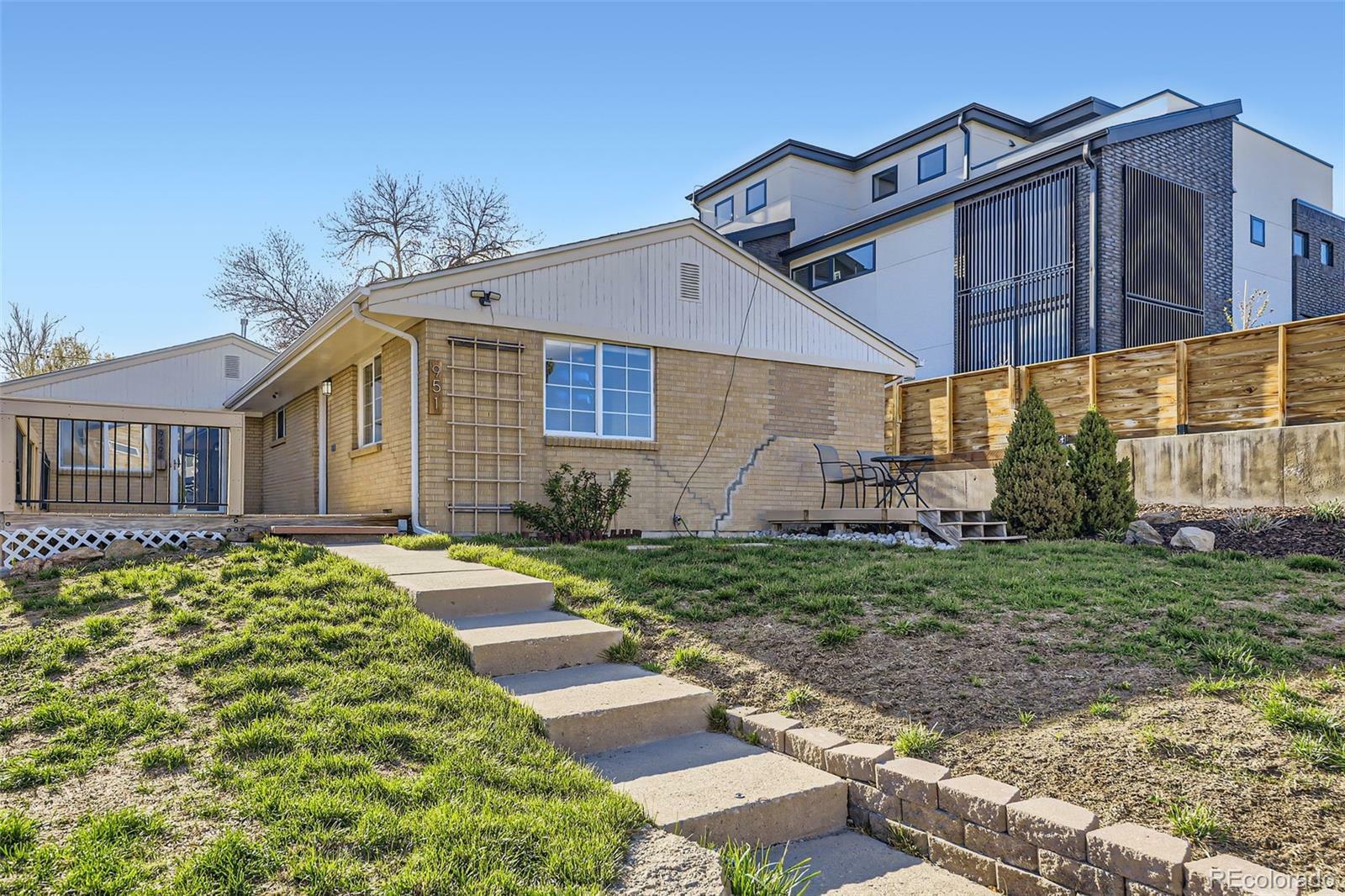 Property Photo: 951 Tennyson Street CO 80204