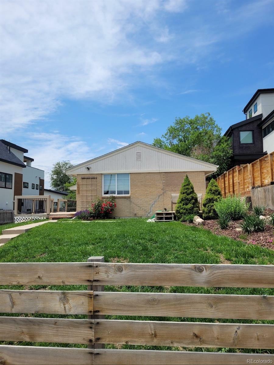 Property Photo: 951 Tennyson Street CO 80204