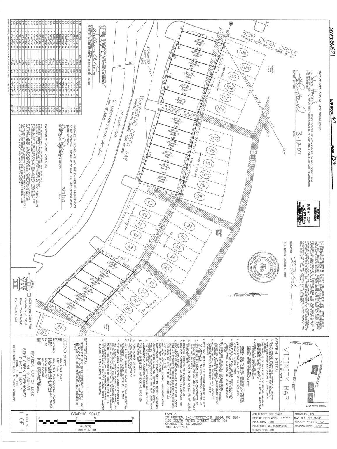 Property Photo: 8641 Wandering Creek Way NC 28227