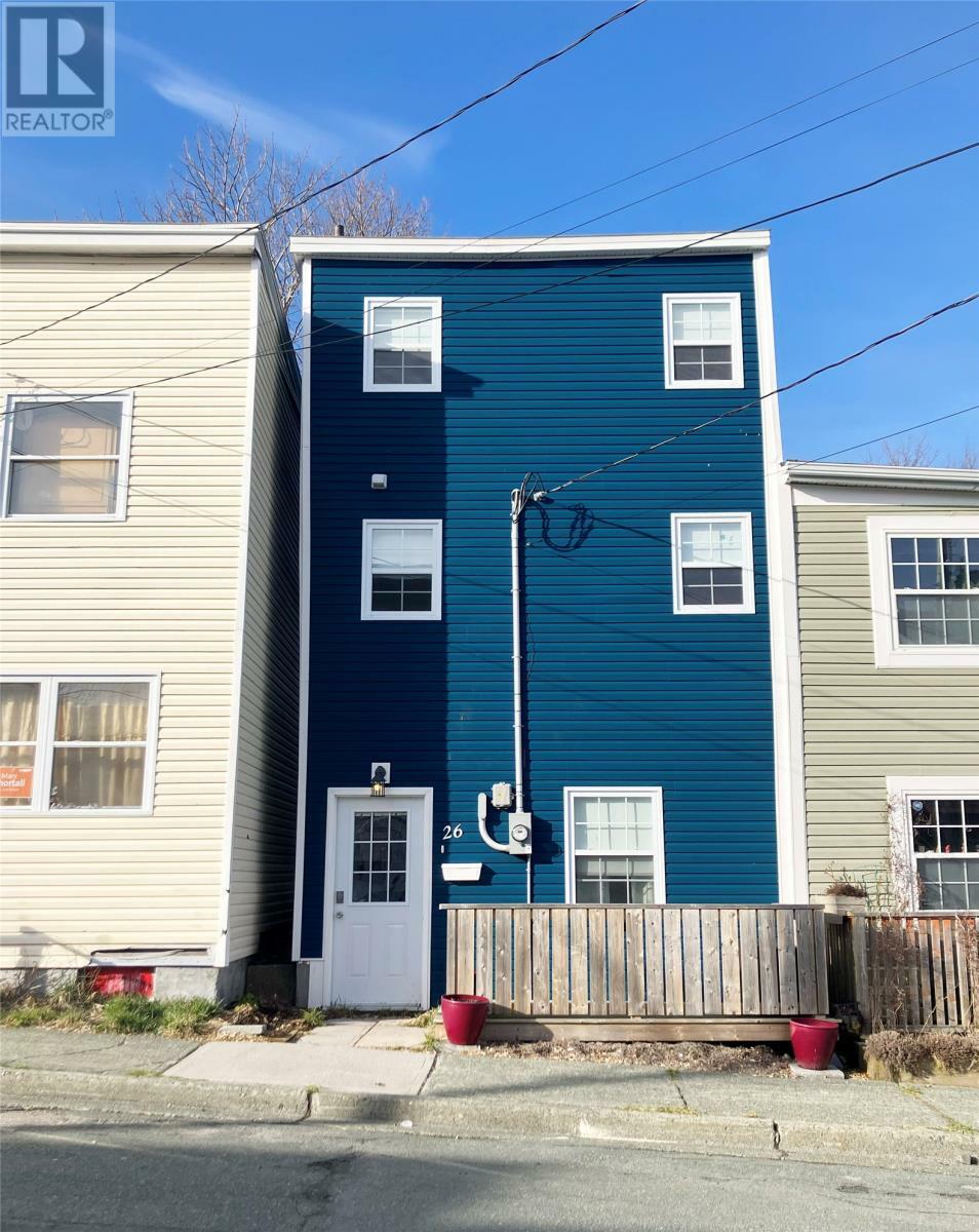 Property Photo: 26 Boncloddy Street NL A1C 4H9