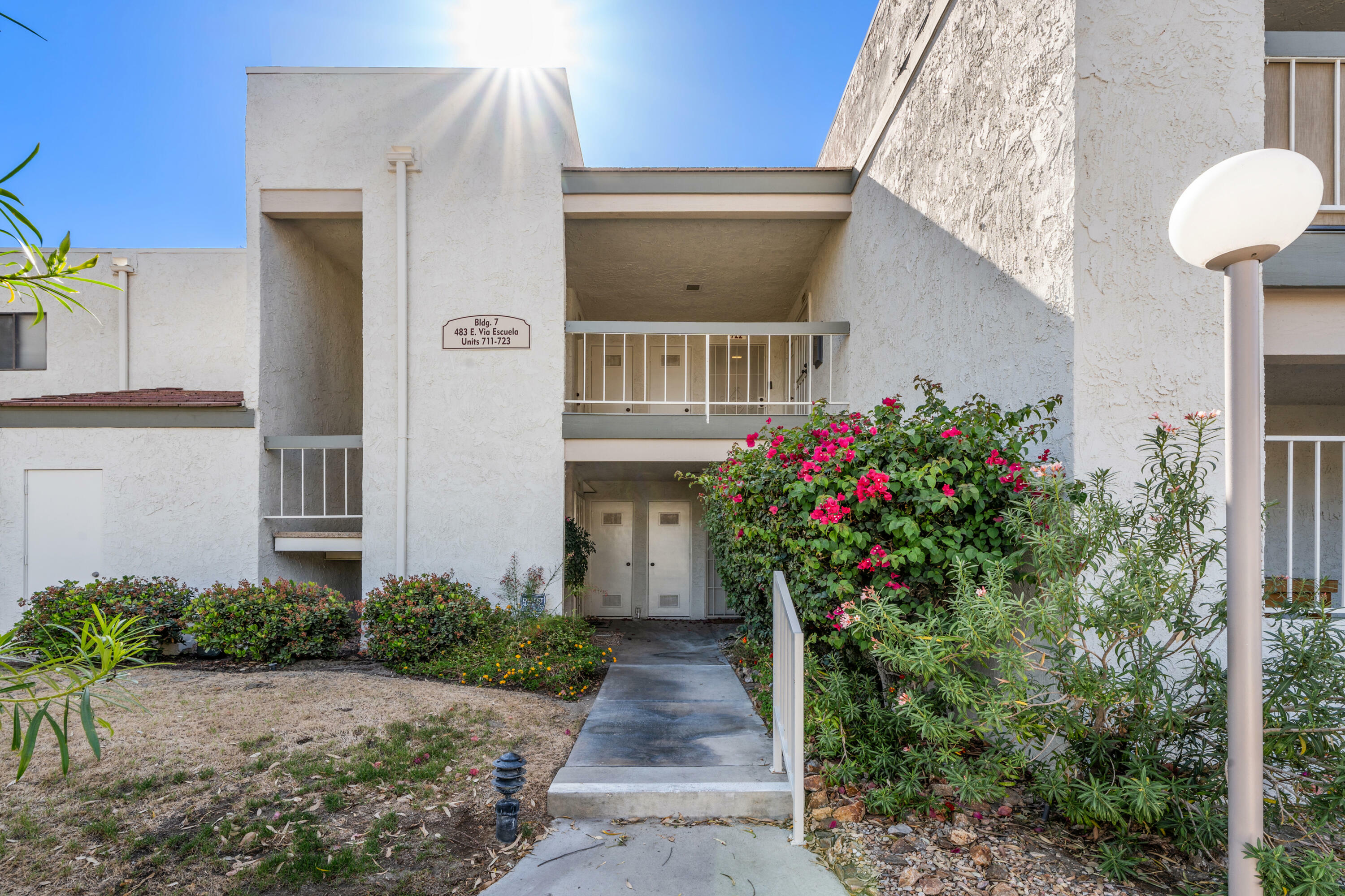 Property Photo: 483 E Via Escuela 722 CA 92262
