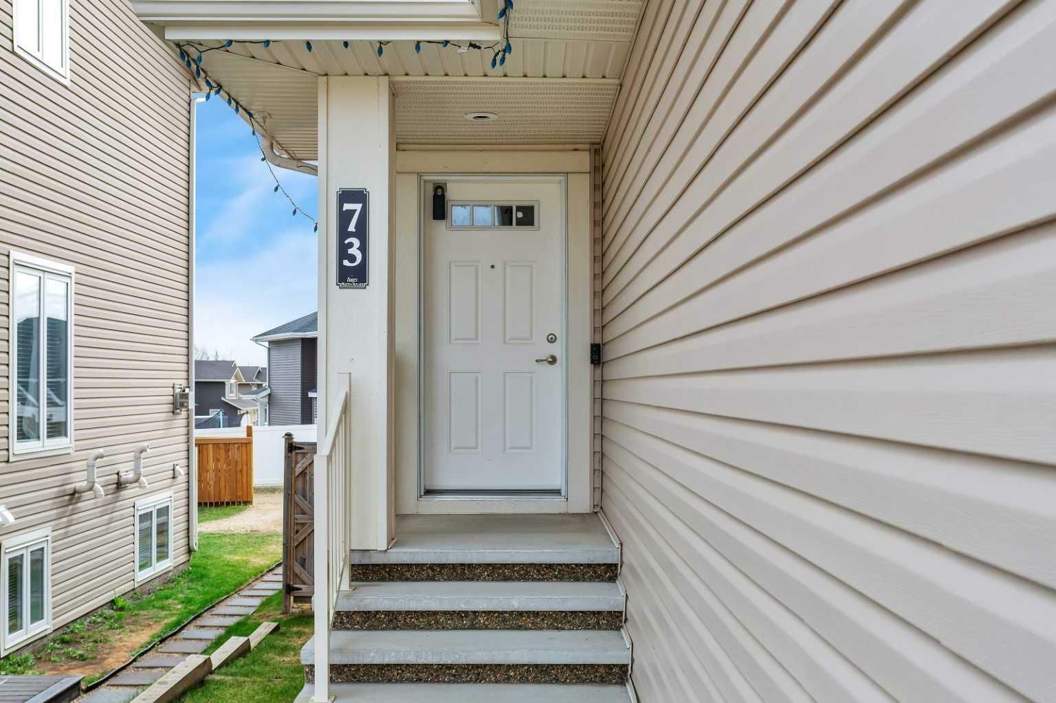 Property Photo: 73 Ebony Street AB T4L 0G3