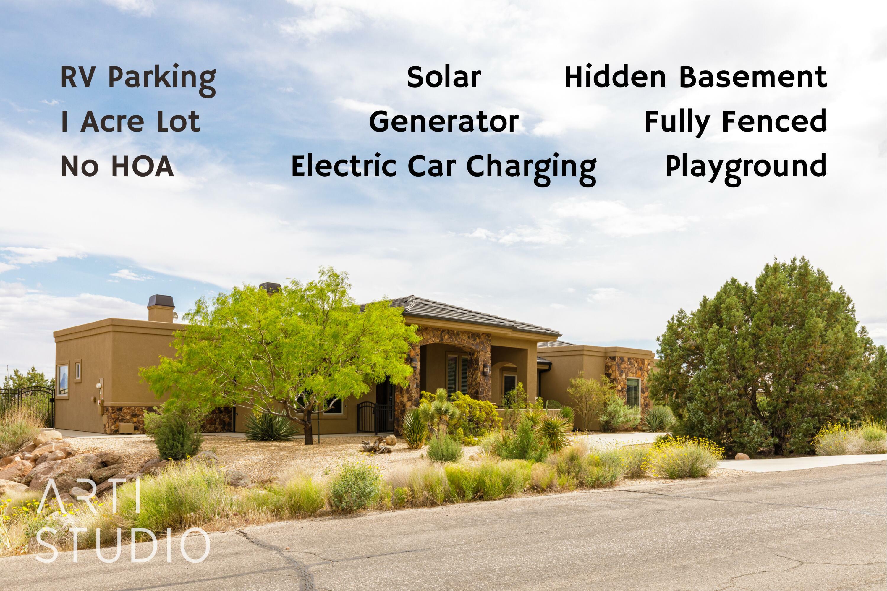 Property Photo: 415 W Silver Hills Rd UT 84746
