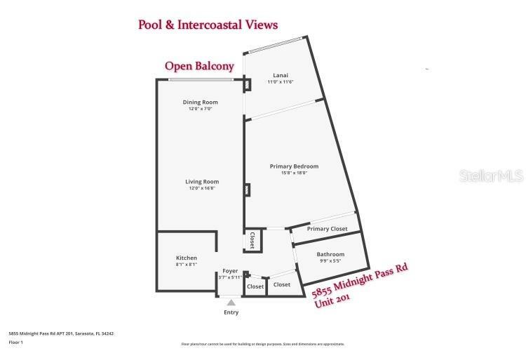 Property Photo: 5855 Midnight Pass Road 201 FL 34242