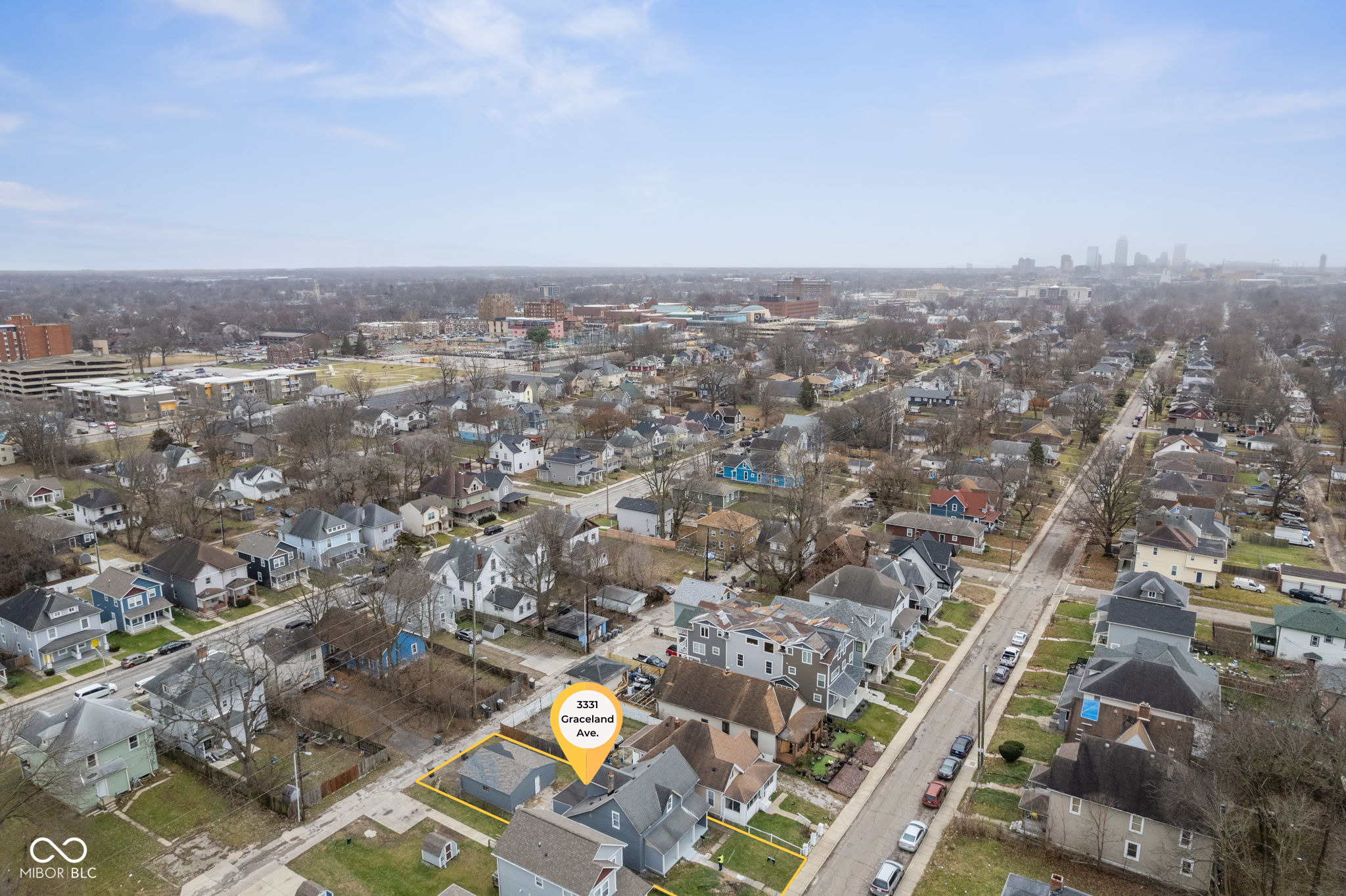 Property Photo: 3331 Graceland Avenue IN 46208