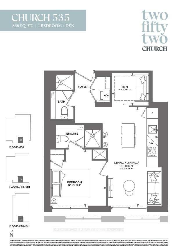 Property Photo: 252 Church Street 3012 ON M5B 1Z2