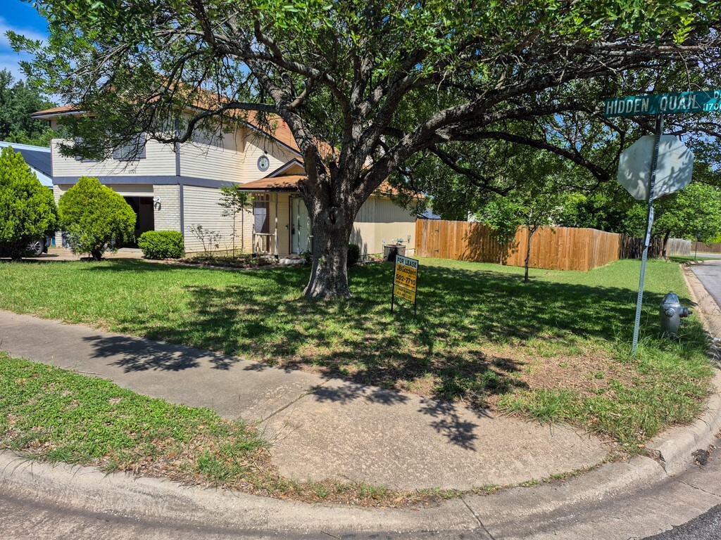 Property Photo: 11701 Hidden Quail Drive TX 78758