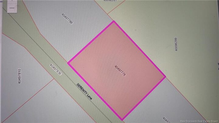 Property Photo: Lot 07-2 Serenity NB E9E 0B4