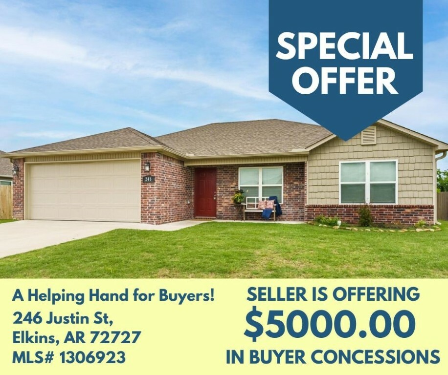 Property Photo: 246 Justin Street AR 72727