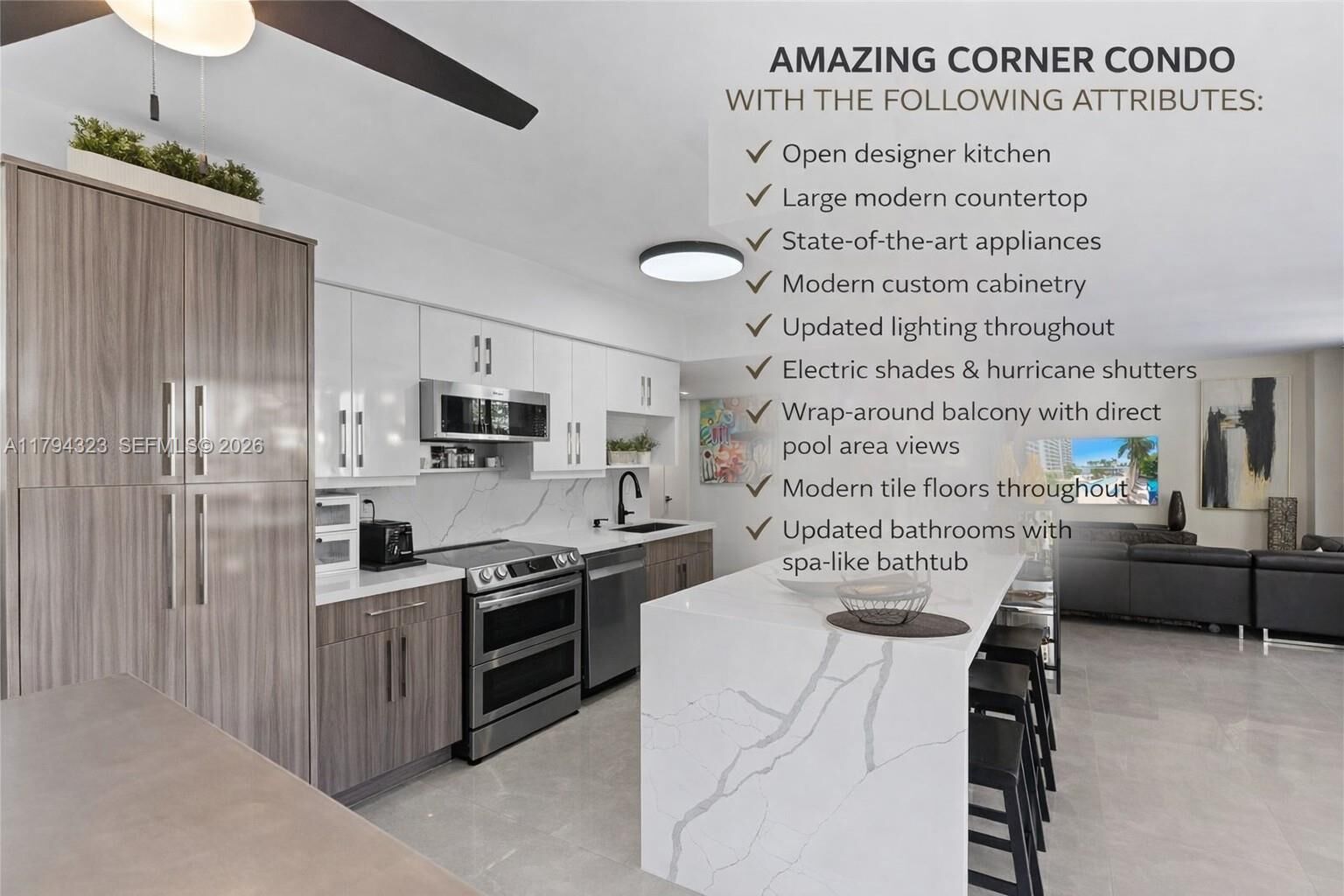 Property Photo: 3600 Mystic Pointe Dr 306 FL 33180