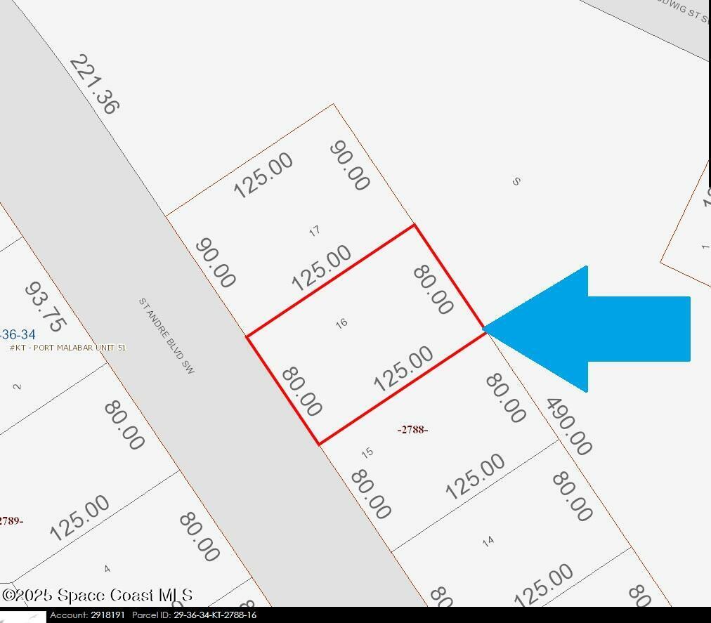 Property Photo: 1337 St Andre Boulevard SW FL 32908