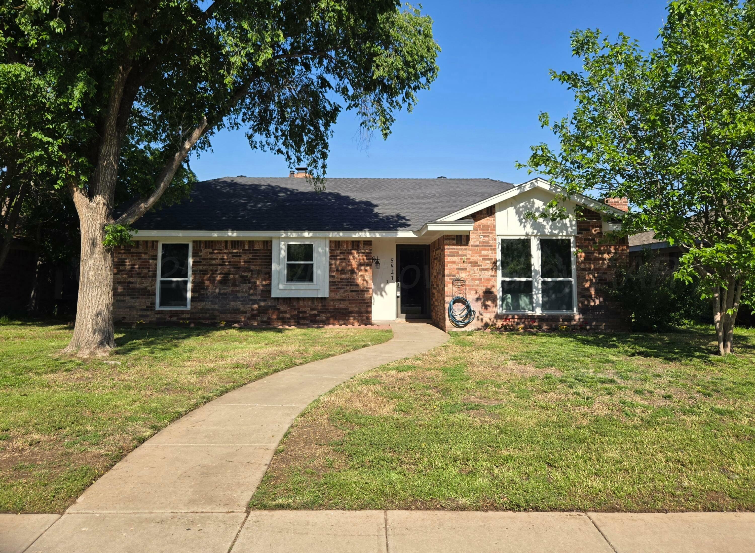 Property Photo: 5821 Winkler Drive TX 79109-7139