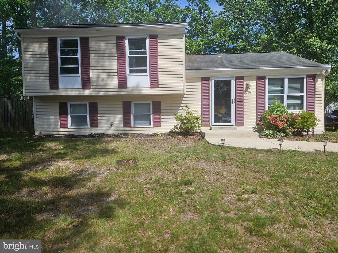 Property Photo: 2104 Gibbons Court MD 20602