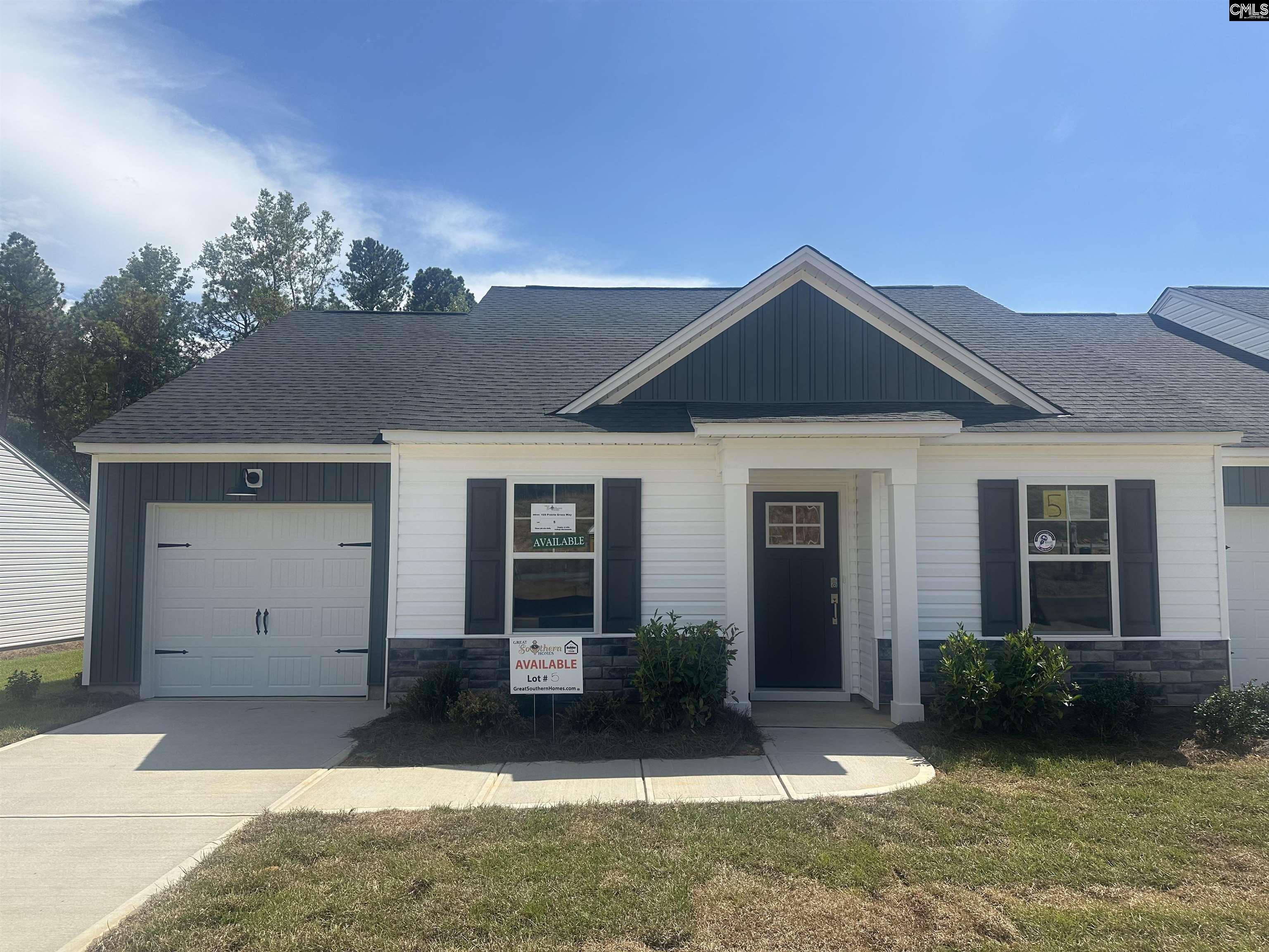 Property Photo: 109 Prairie Grass Way SC 29212