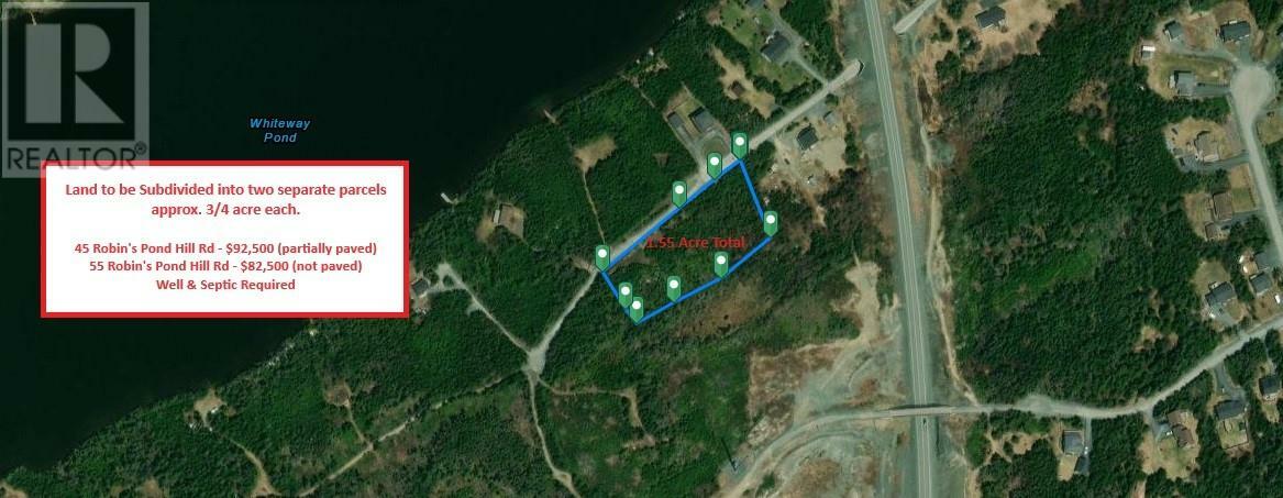 Property Photo:  55 Robin'S Pond Hill Road  NL A1K 1J7 