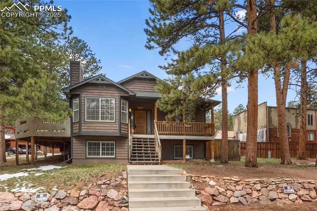 Property Photo: 310 Evergreen Street CO 80863