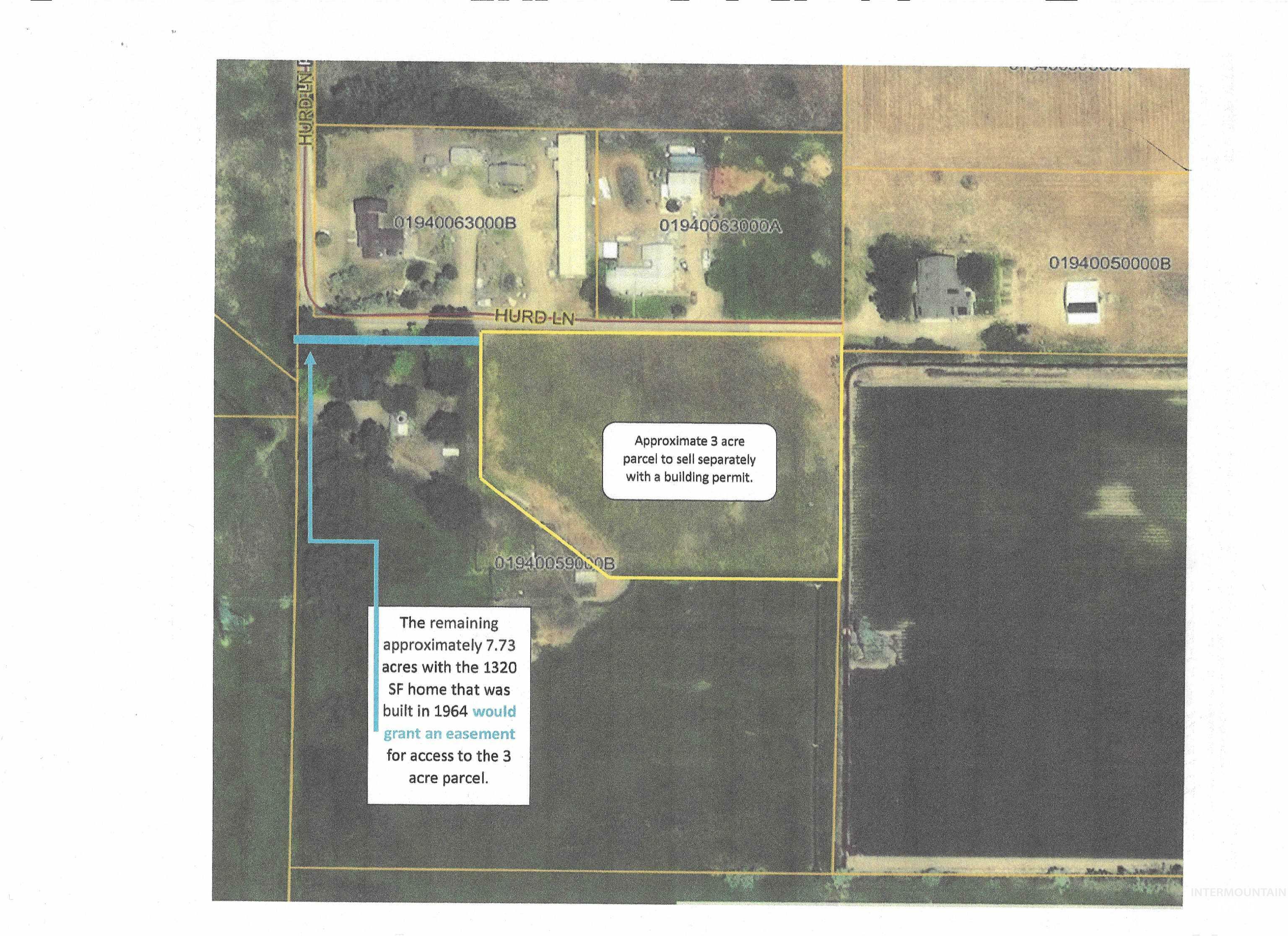 Property Photo: 8970 Hurd Lane - With 7 +/- Acres ID 83661