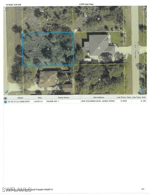 Property Photo: 1045 Columbus Boulevard S FL 33974