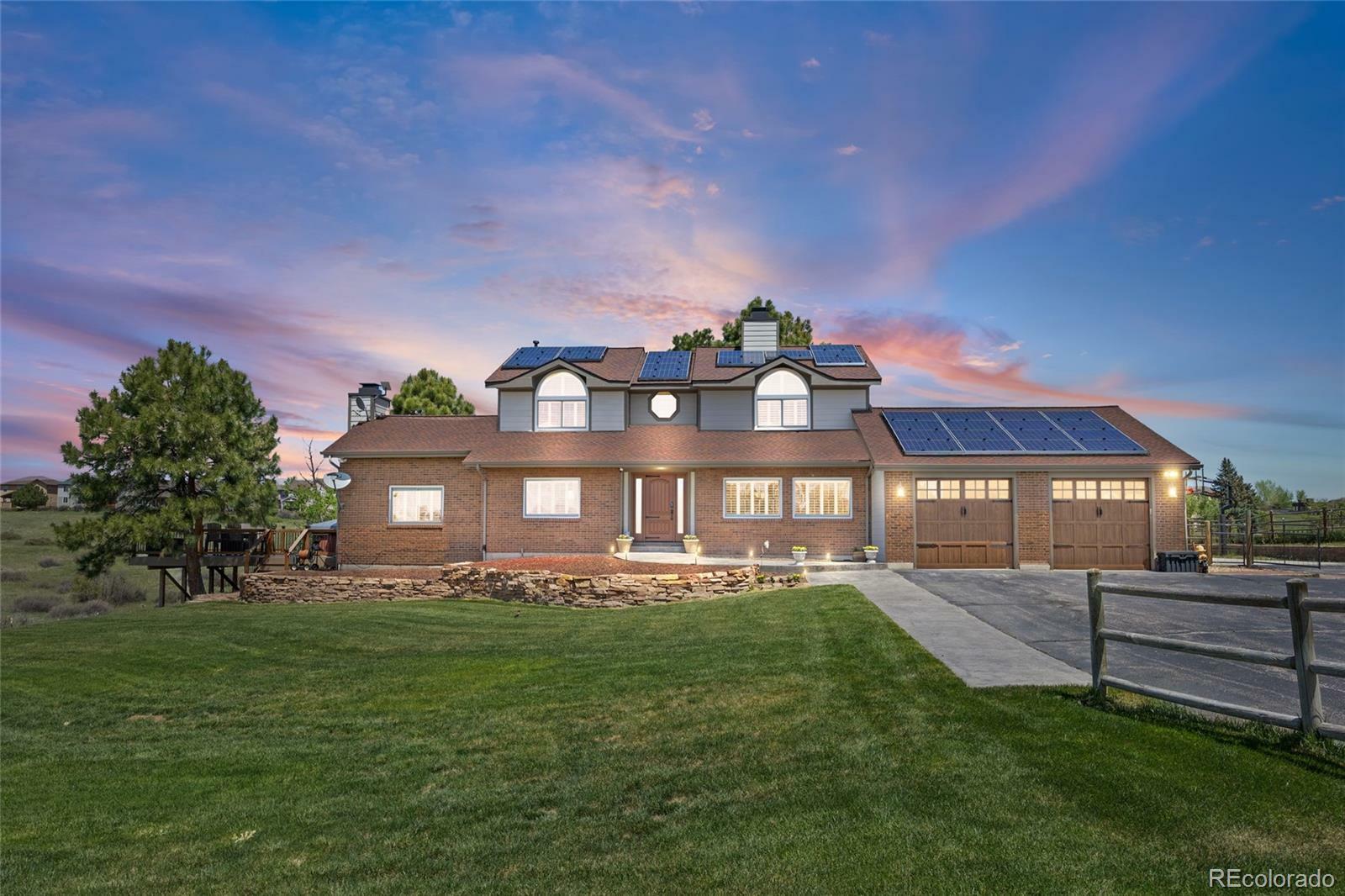 Property Photo: 9025 Rocky Mountain Lane CO 80138