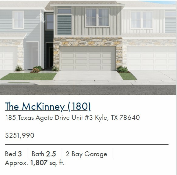 Property Photo: 185 Texas Agate Drive 3 TX 78640