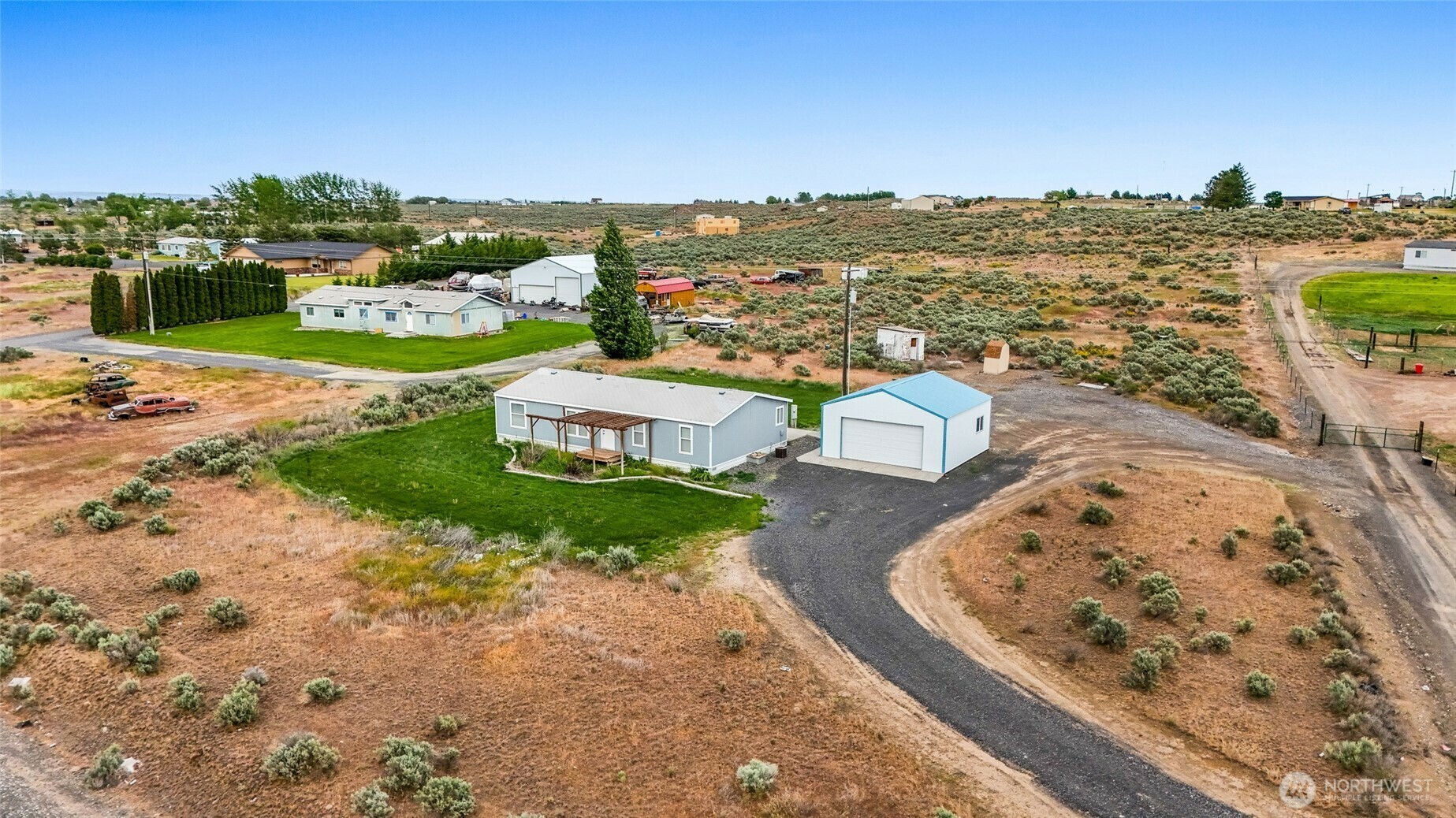 Property Photo: 11053 Dodson Road NW WA 98823