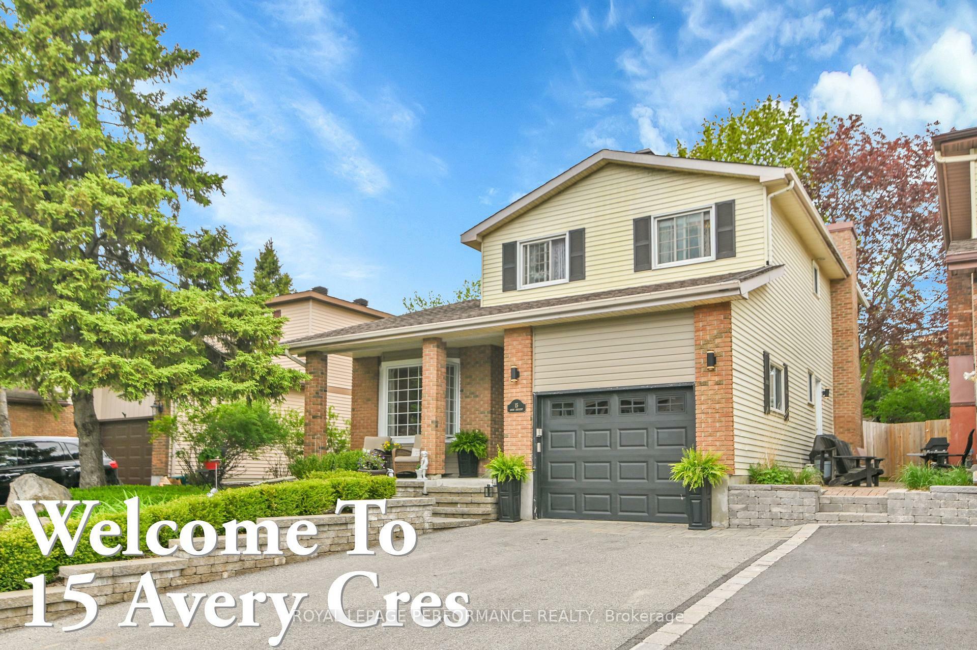 Property Photo: 15 Avery Crescent ON K2J 2M3