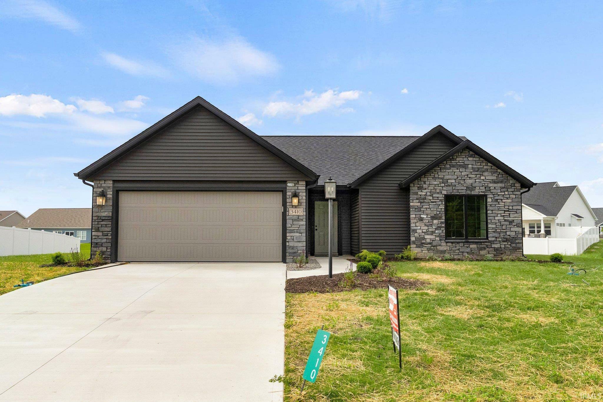 Property Photo: 3410 Bruin Pass IN 46706