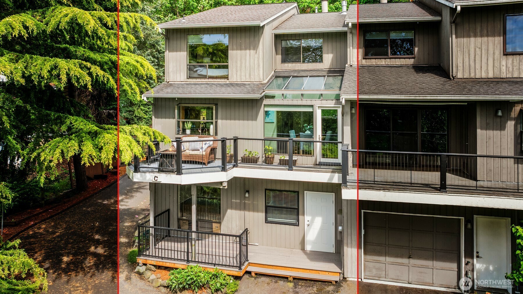 Property Photo: 3716 Lake Washington Boulevard SE C WA 98006