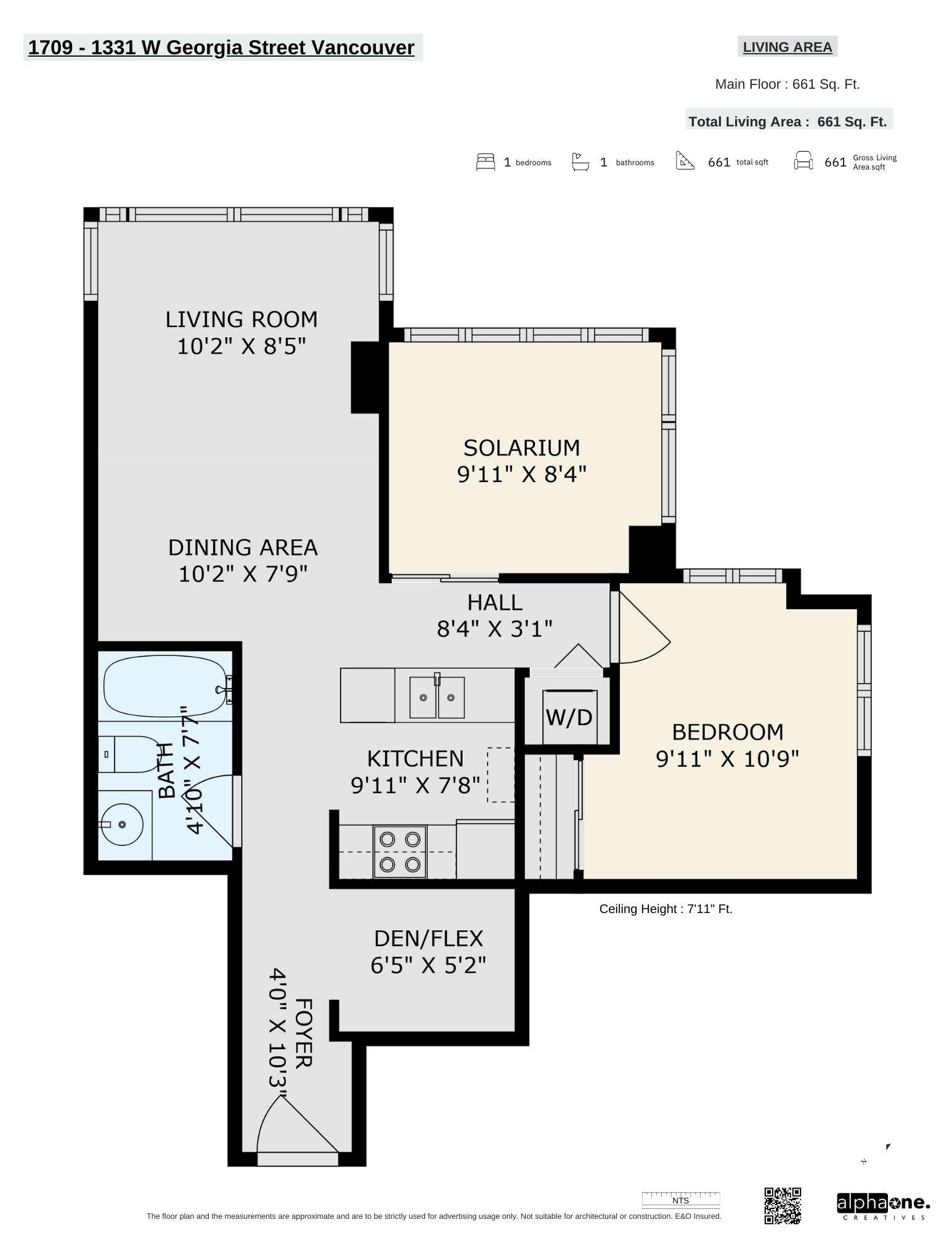 Photo de la propriété: 1331 W Georgia Street 1709 BC V6E 4P1