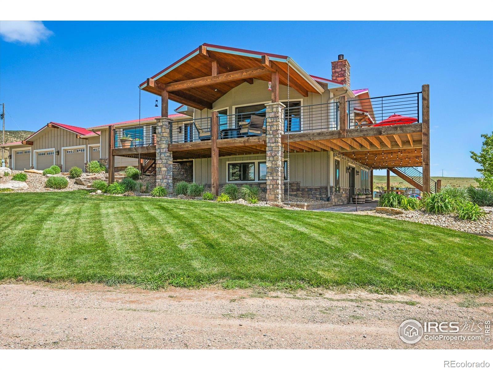 Property Photo:  3310 W County Road 80  CO 80549 