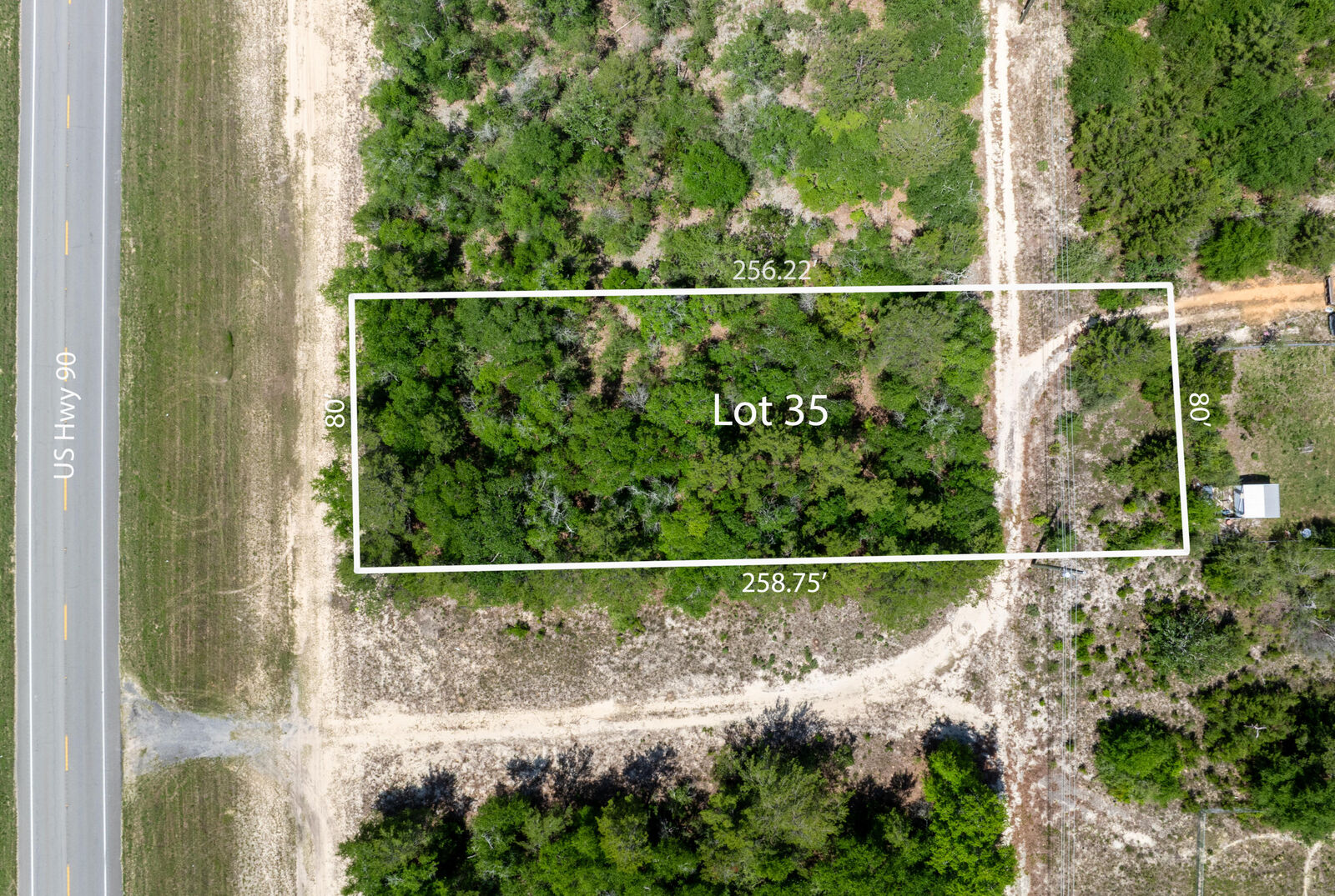 Property Photo: Lot 35 US Highway 90 FL 32433