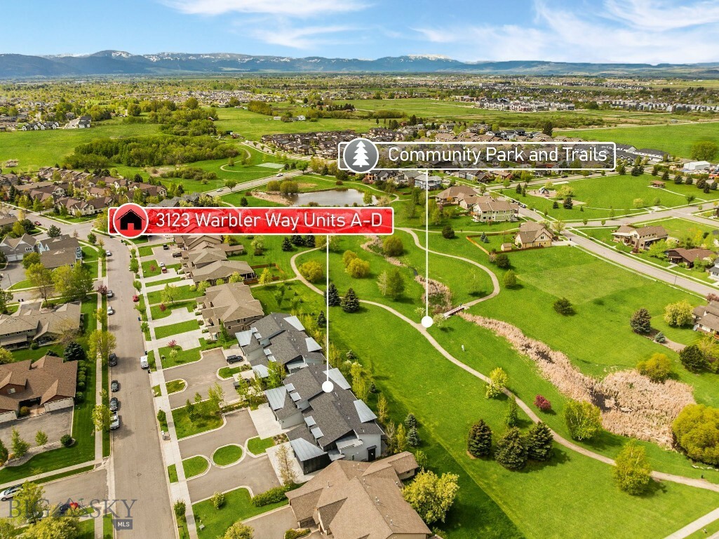 Property Photo: 3123 Warbler Way Units A-D MT 59718