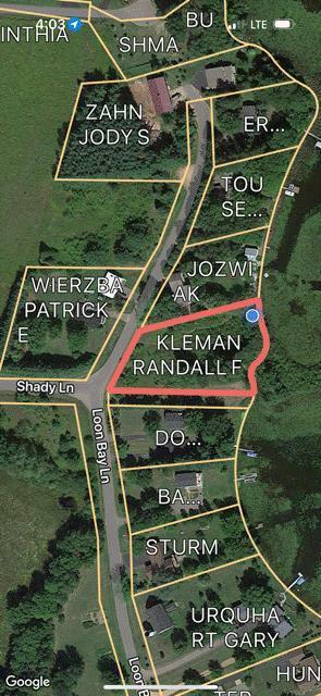 Property Photo: 1.08 Acres Loon Bay Lane WI 54440