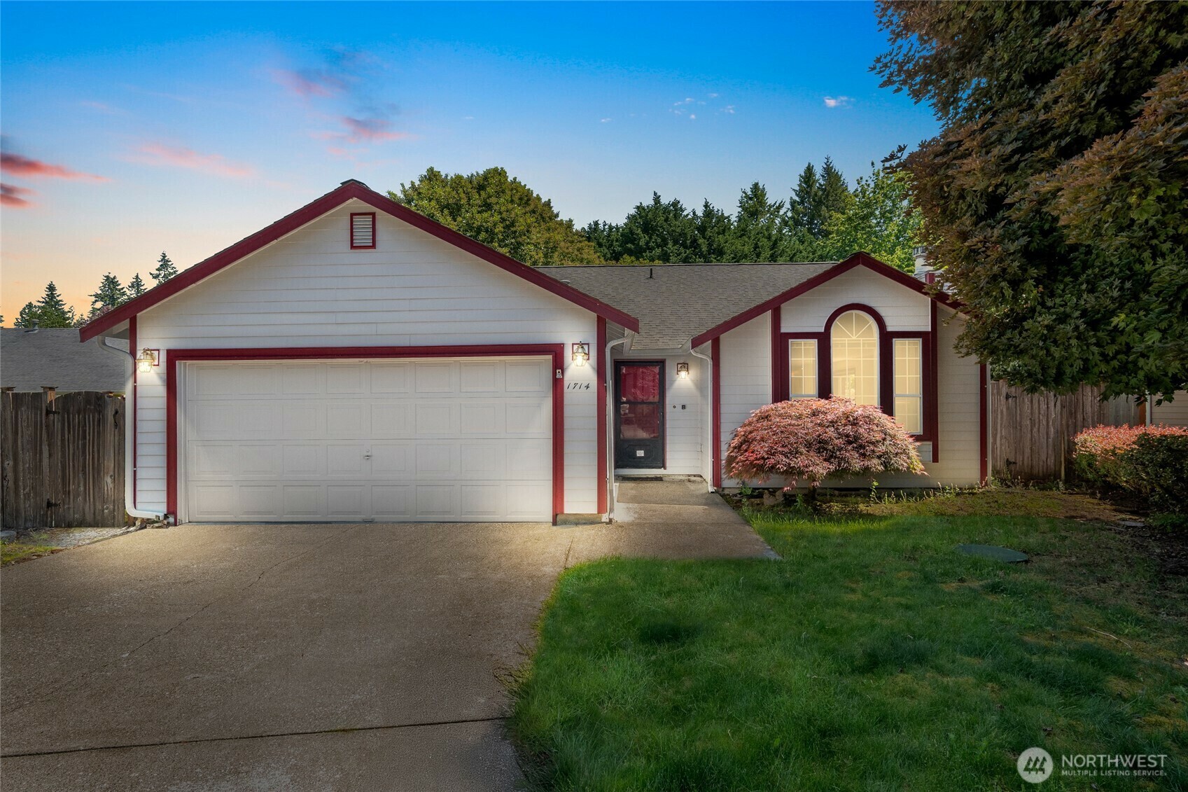 Property Photo: 1714 Red Maple Court NE WA 98506