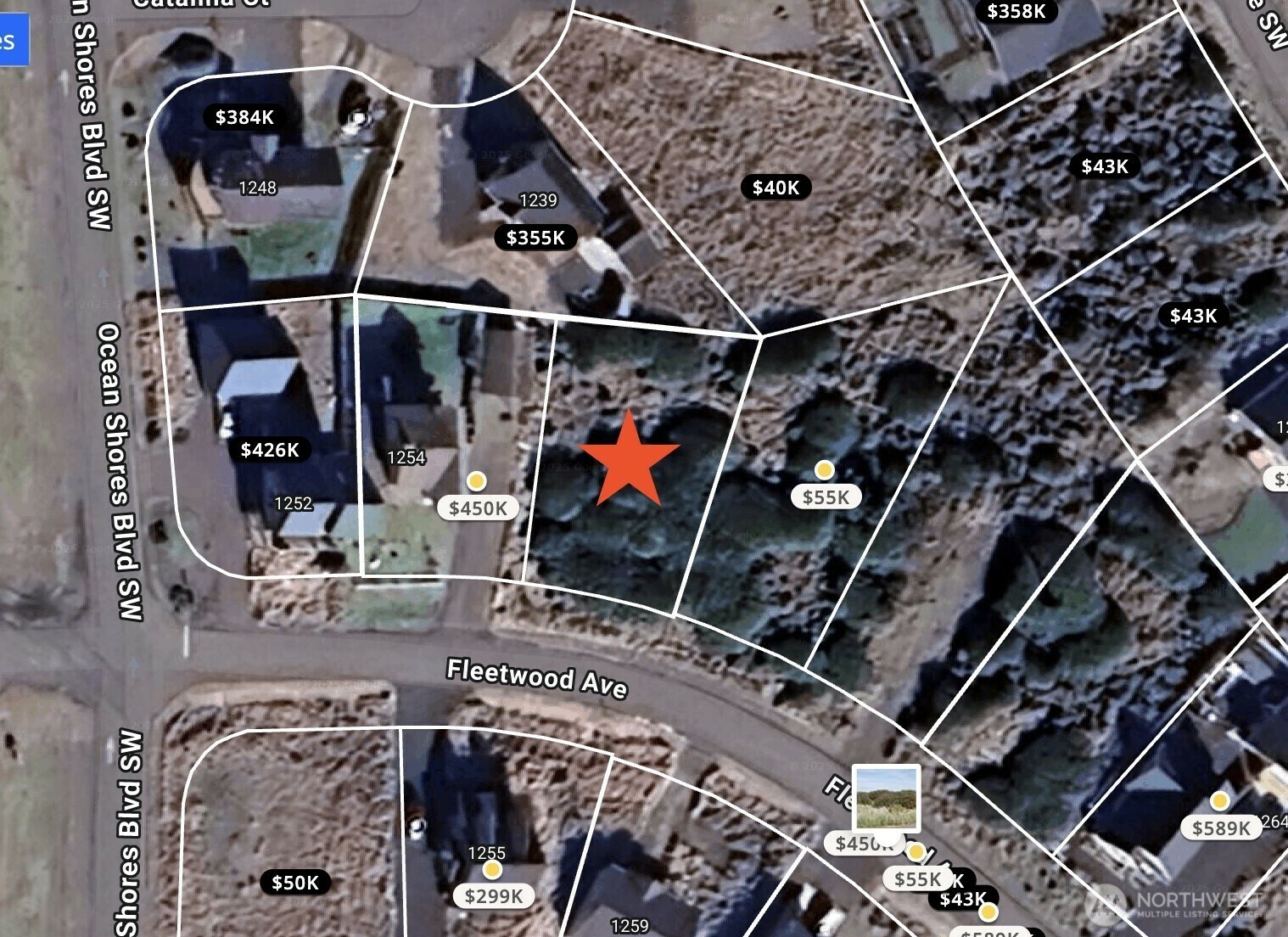 Property Photo:  1256  Fleetwood Avenue SW  WA 98569 