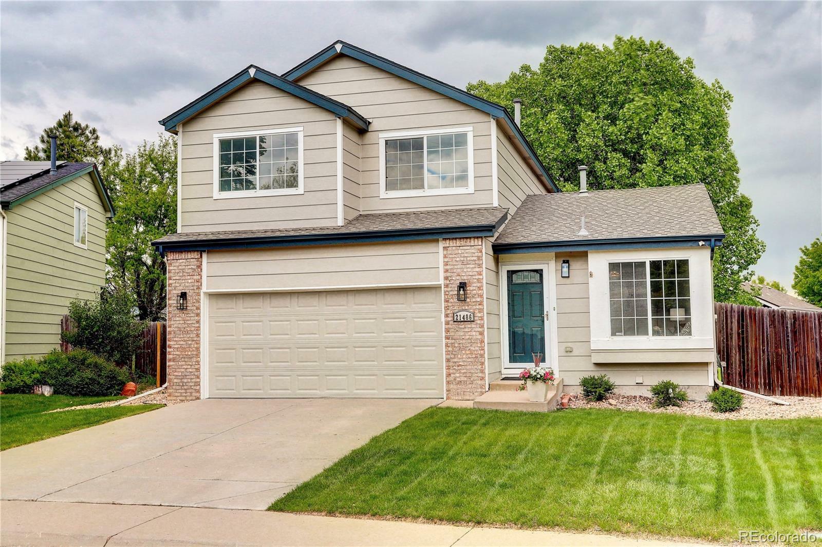 Property Photo: 21486 E Crestline Lane CO 80015
