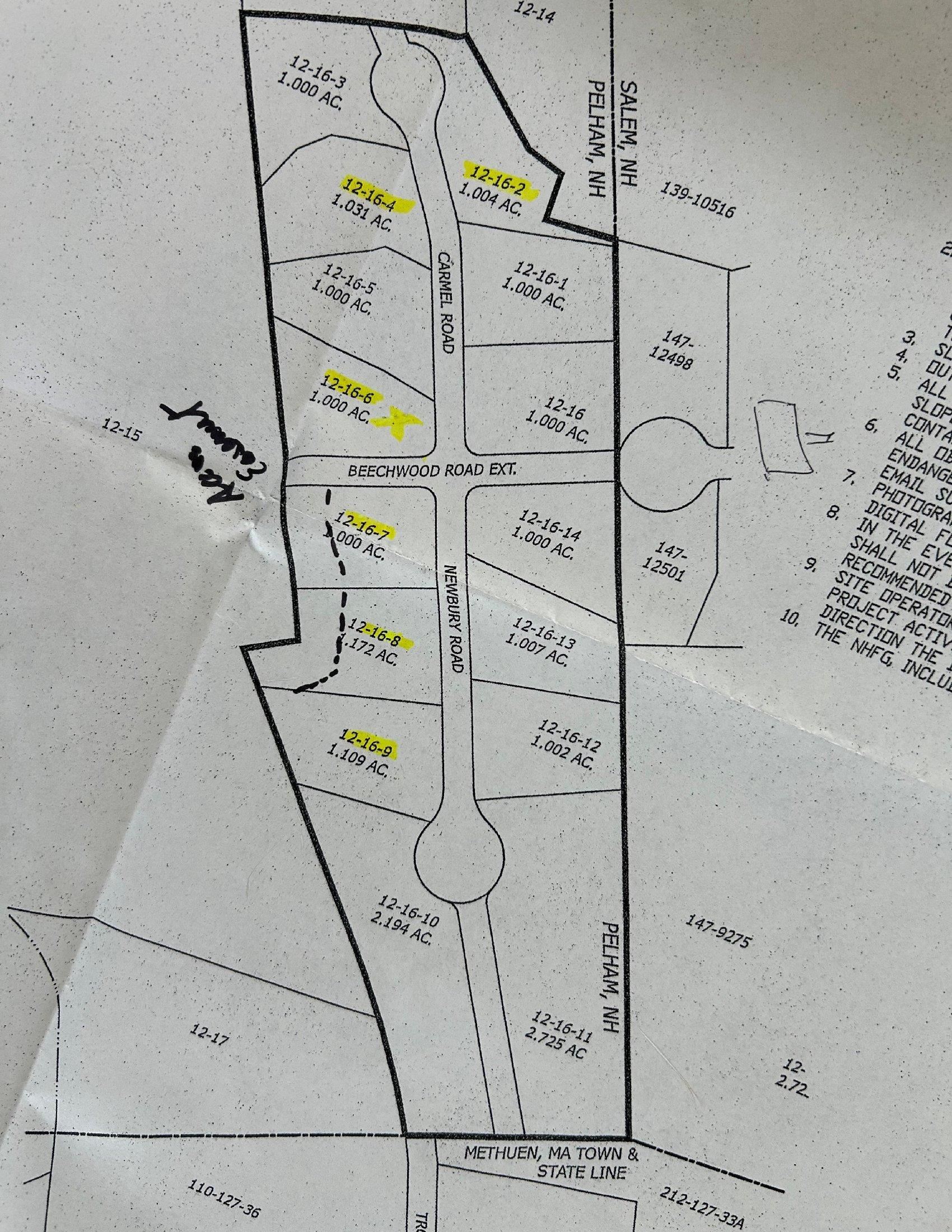 Property Photo:  Lot 9 Newbury Road  NH 03076 