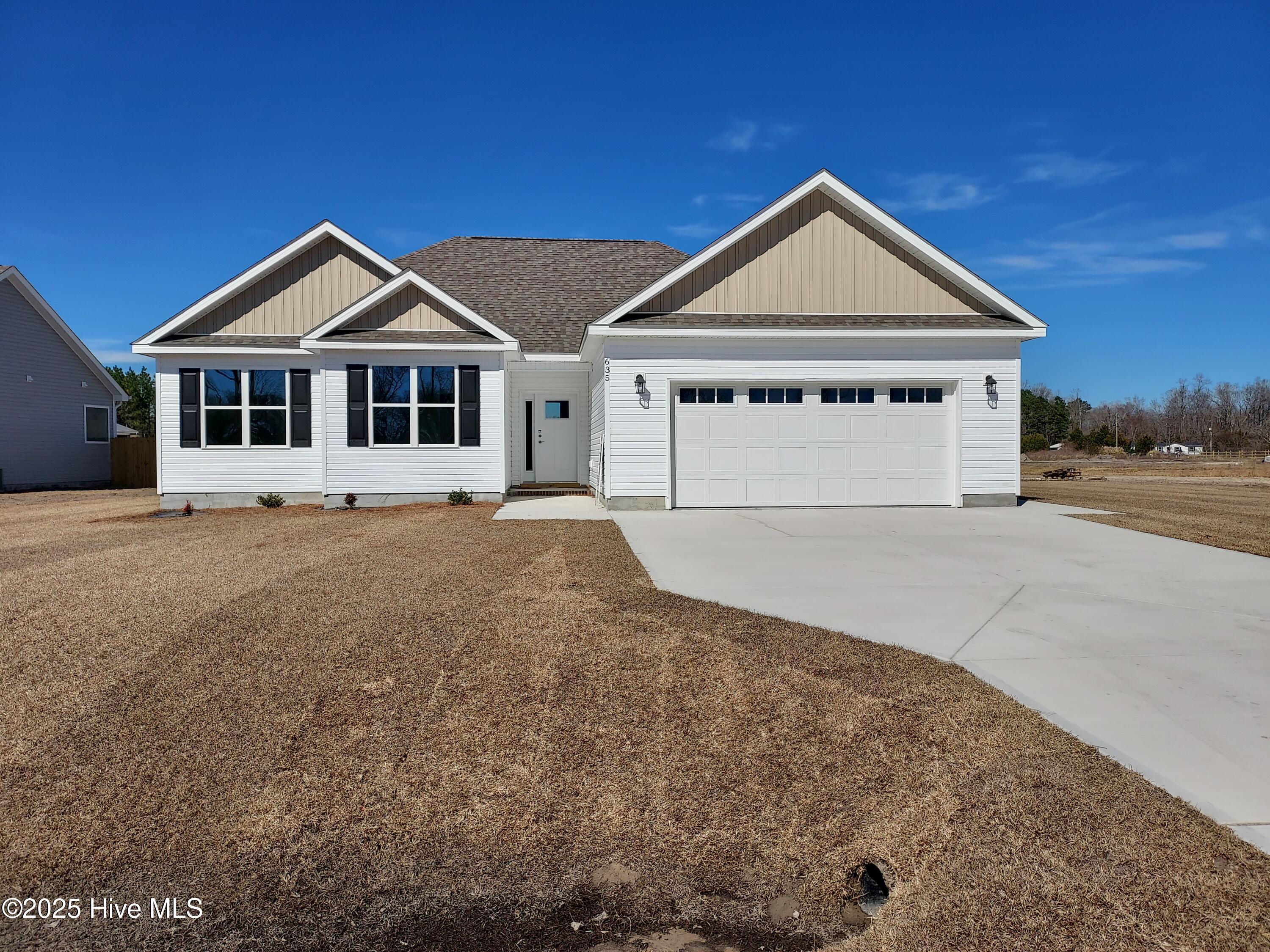 Property Photo:  651 Bright Harvest Drive  NC 28555 