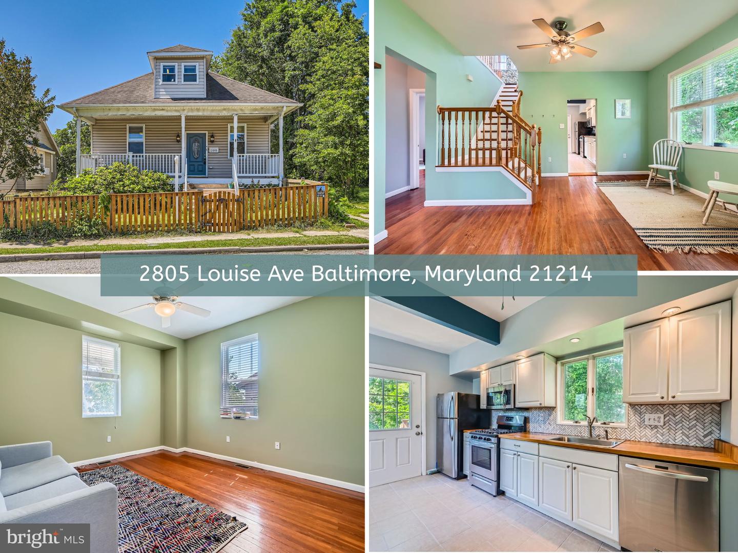Property Photo: 2805 Louise Avenue MD 21214