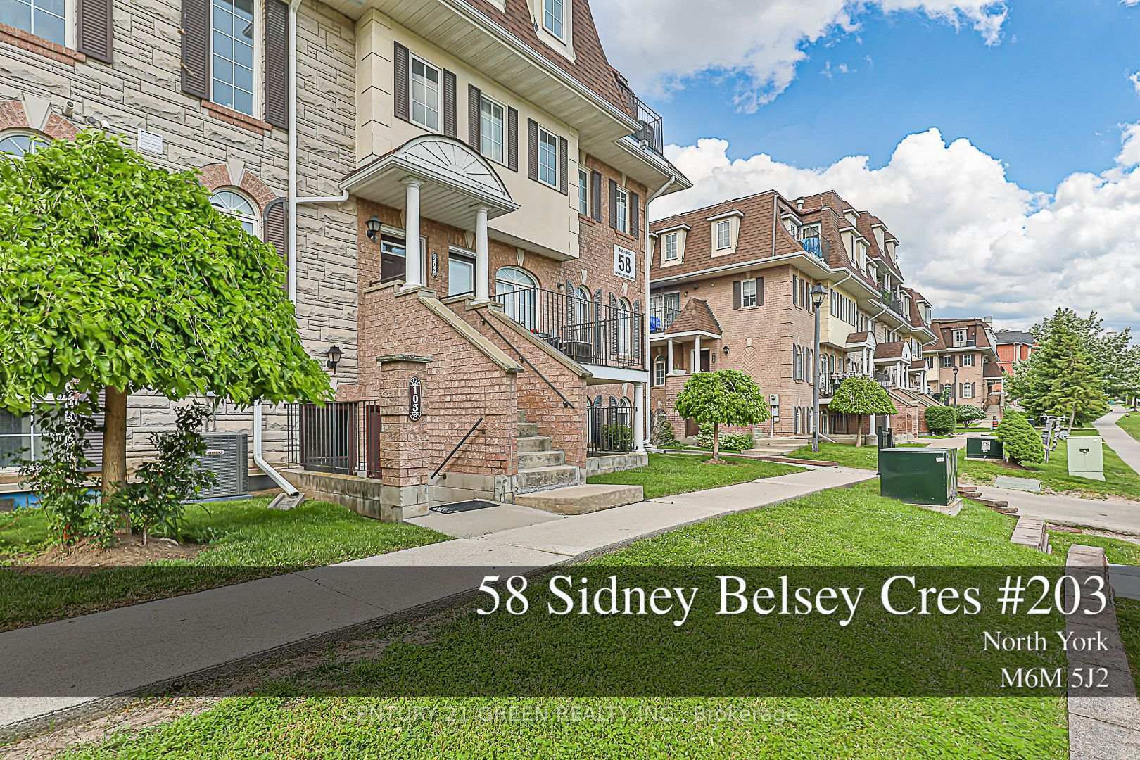 Photo de la propriété:  58 Sidney Belsey Crescent 203  ON M6M 5J2 