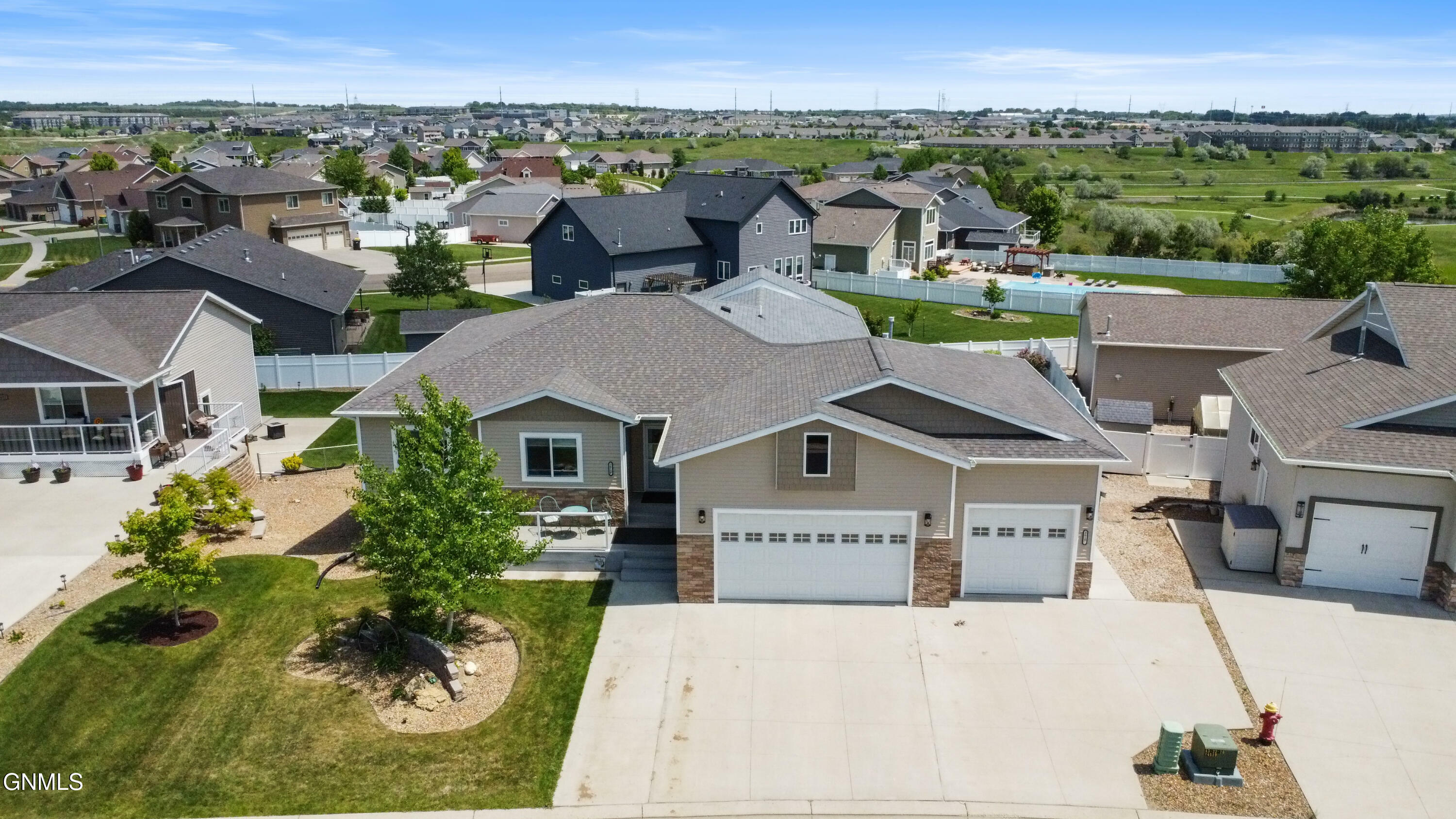 Property Photo: 3619 Augusta Place ND 58503