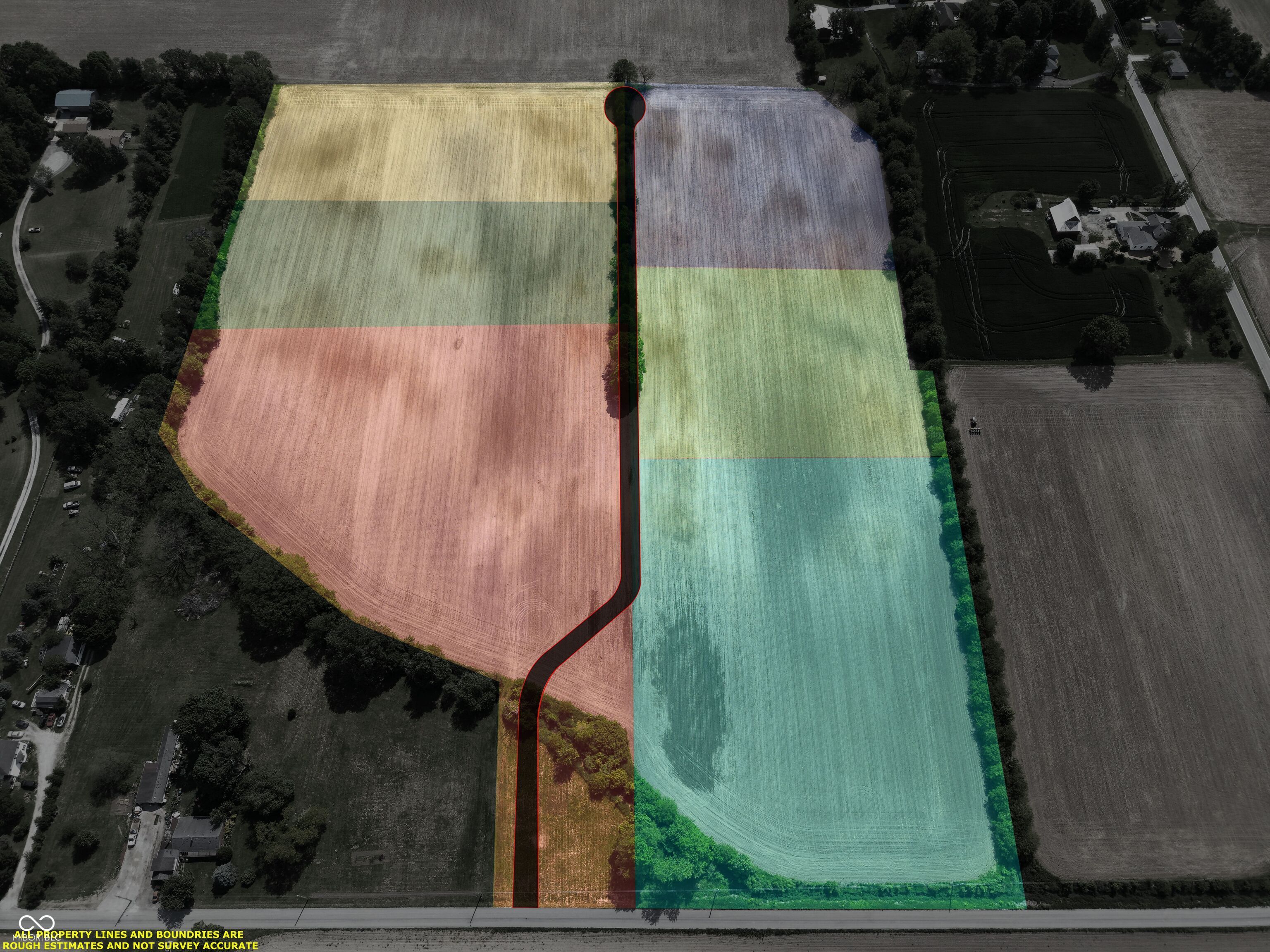 Property Photo: 10201 - Lot 2 N Alford Road IN 46040