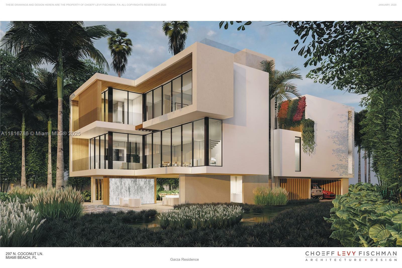 Property Photo: 297 N Coconut Ln FL 33139