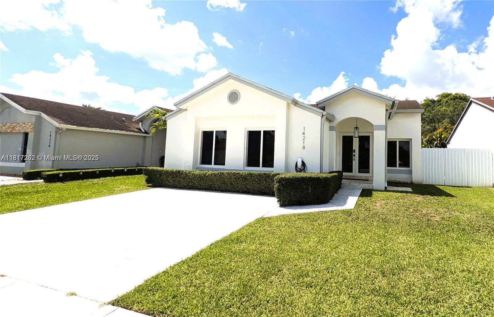 Property Photo: 14218 SW 103rd FL 33186